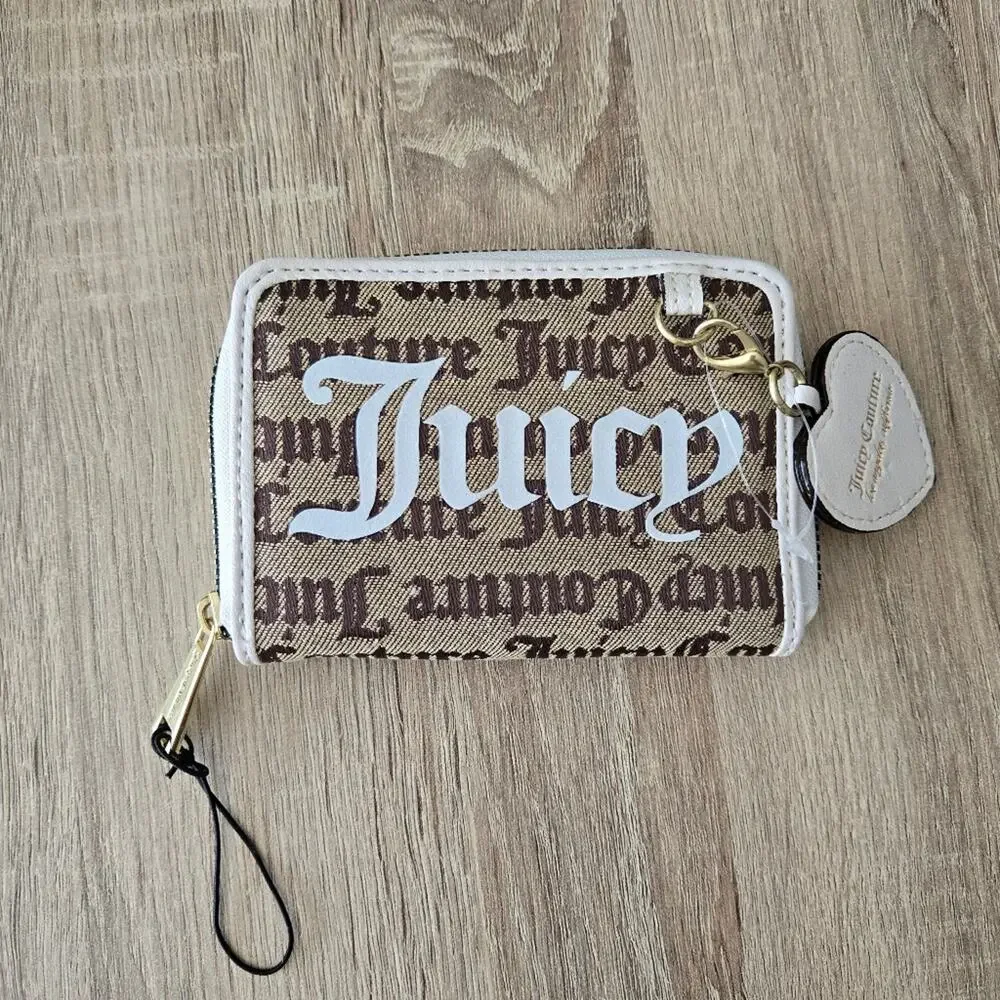 Juicy Couture‎ canvas brown wallet